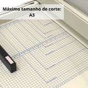 Ver imagem 6 de Guilhotina Papel Facão A3 A4 Manual 400 Folhas com Trava e Guia Importway Iwgpa-3400