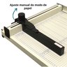 Guilhotina Papel Facão A3 A4 Manual 400 Folhas com Trava e Guia Importway Iwgpa-3400 - 3