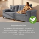 Ver imagem 7 de Sofá para Sala de Estar Living 4 Lugares Belmonte