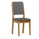 Ver imagem 2 de Kit 2 Cadeiras Sala de Jantar Carol Ype/veludo Cinza