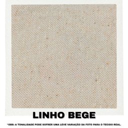 Sofá Living 4 Lugares Beny com Chaise Lado Esquerdo Linho Império Cru 184 - 7
