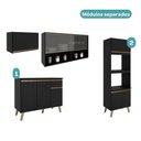 Ver imagem 6 de Armário de Cozinha Completa Atlanta Home Preto Touch