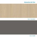 Ver imagem 2 de Paneleiro Simples 2 Portas 40cm com Vidro Reflecta Brise Luciane Móveis
