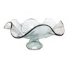 Fruteira Centro de Mesa Hortência com Pé Vidro Luxo 37cm - Mistral - 2
