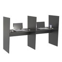 Ver imagem 1 de Mesa de Atendimento 2 Lugar Roma Preto Onix