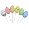Enfeite Decorativo Ovo de Páscoa 18 Unidades com Haste - 1