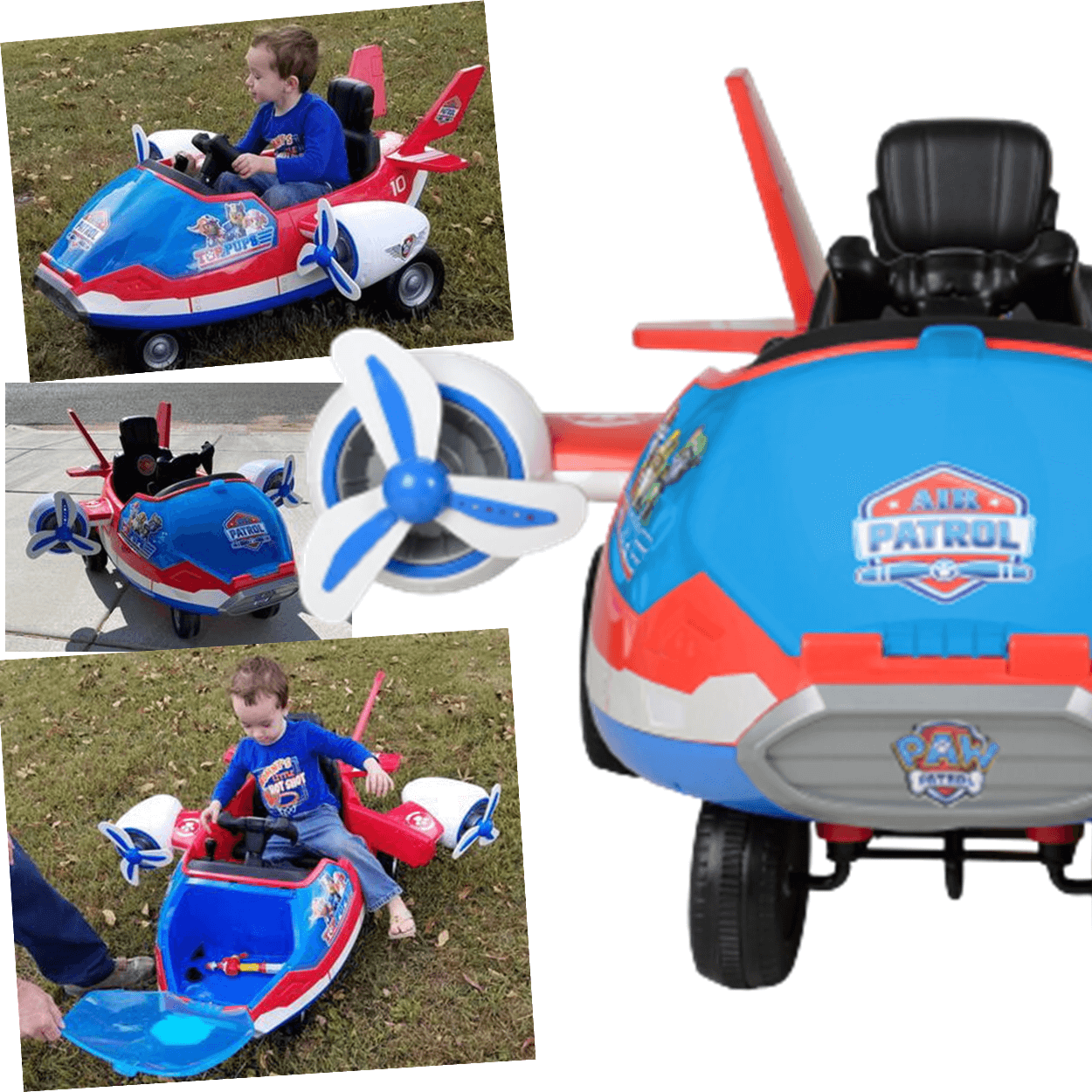 Aviao Eletrico Nickelodeon Patrulha Canina Air Patrol 6v | MadeiraMadeira