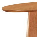 Ver imagem 3 de Mesa de Jantar Oval Arezzo com Tampo Laminado Cinamomo 200x100cm Base em MDF Estrutura Tauari