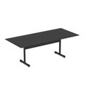 Ver imagem 1 de Mesa de Reunião 200cm para Escritório com Pés Tubulares em Aço Linha P15
