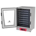 Ver imagem 3 de Forno Turbo Elétrico Progás Prp-008 Plus Vermelho 8 Esteiras com Vapor 220v P45080