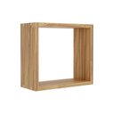 Ver imagem 2 de Nicho para Sala de Estar Decorativo 100% Mdf Decor Marrom Amêndoa