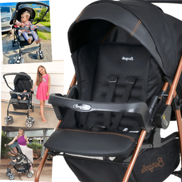 Carrinho Passeio Bebe Conforto Base Burigotto Rio K Preto Cobre - 4