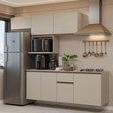 Ver imagem 1 de Armário de Cozinha Completa 240 Cm Suspensa Crema Nice Madesa 07