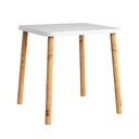 Ver imagem 5 de Conjunto Mesinha Infantil e Duas Cadeirinhas Hora de Brincar - Natural/branco