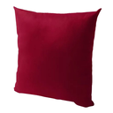 Ver imagem 2 de Kit 2 Capa de Almofada Suede 45 X 45 com Zíper Veludo Liso:vermelho