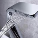 Ver imagem 2 de Torneira Banheiro Cascata Monocomando Luxo Cromada