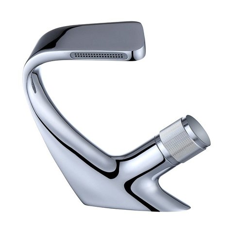 Torneira Banheiro Cascata Monocomando Luxo Cromada