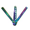 Ver imagem 4 de Canivete Fade Rainbow Butterfly Treinamento Faca Borboleta