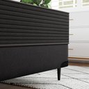 Ver imagem 2 de Base Sommier Camurça Preto Super King (193x203x23) - Ortobom