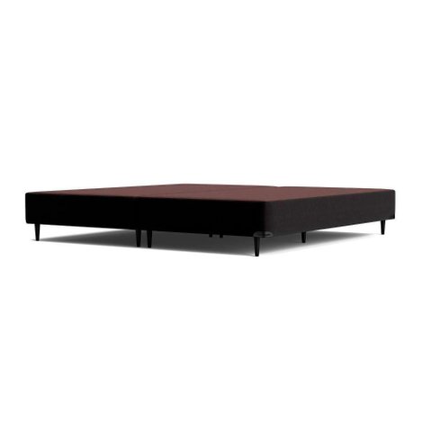 Base Sommier Camurça Preto Super King (193x203x23) - Ortobom