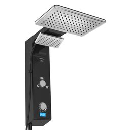 Hydra Chuveiro Digital Falls 7700w Preto/cromado 220v Dpfs.e.772pm - 1 Hydra Chuveiro Digital Falls 7700w Preto/cromado 220v Dpfs.e.772pm - 1