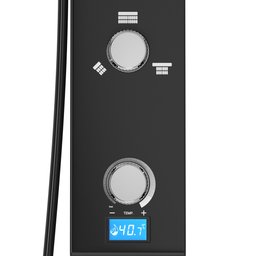 Hydra Chuveiro Digital Falls 7700w Preto/cromado 220v Dpfs.e.772pm - 3 Hydra Chuveiro Digital Falls 7700w Preto/cromado 220v Dpfs.e.772pm - 3