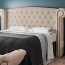 Ver imagem 1 de Combo Cabeceira e Recamier Quarto King 195cm UrsaCisne