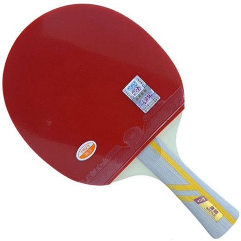 Raquete De Ping Pong Tenis De Mesa 4 Estrelas Profissional Equilibrada Confortavel Versatil Esporte 