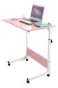 Ver imagem 2 de Mesa Mesinha Lateral Cama Multiuso Notebook Café Porta Copo:rosa