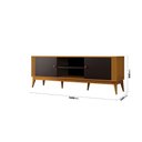 Ver imagem 3 de Rack Ripado 2 Portas com Painel para Tv até 60 Polegadas Grécia 160cm