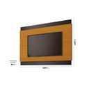 Ver imagem 2 de Rack Ripado 2 Portas com Painel para Tv até 60 Polegadas Grécia 160cm