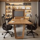 Ver imagem 2 de Cadeira de Escritório Presidente Encosto de Cabeça e Lombar Cor:preto