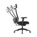 Ver imagem 6 de Cadeira de Escritório Presidente Encosto de Cabeça e Lombar Cor:preto