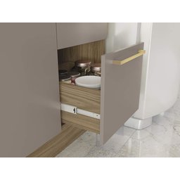 Armário de Cozinha Modulada Completa de Canto 19 Peças 3,10x4,18m 301 Botanic Kappesberg - 5