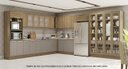 Ver imagem 1 de Armário de Cozinha Modulada Completa de Canto 19 Peças 3,10x4,18m Botanic Kappesberg