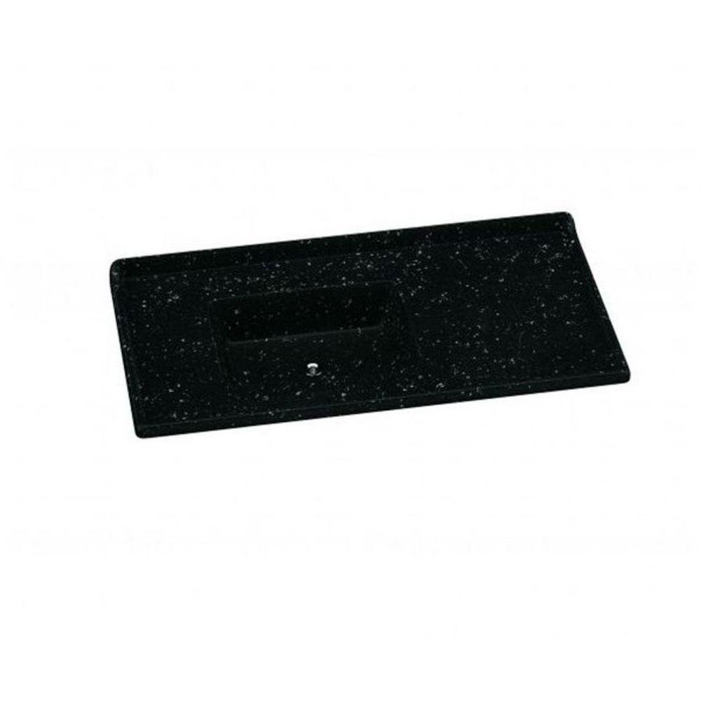 Tampo Para Pia De Cozinha Rorato Marmoplan 100 Cm Preto é ruim? Tampo Para Pia De Cozinha Rorato Marmoplan 100 Cm Preto é boa?