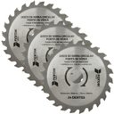 Ver imagem 1 de Disco de Serra Circular 24 Dentes 20x180mm | 03 Un