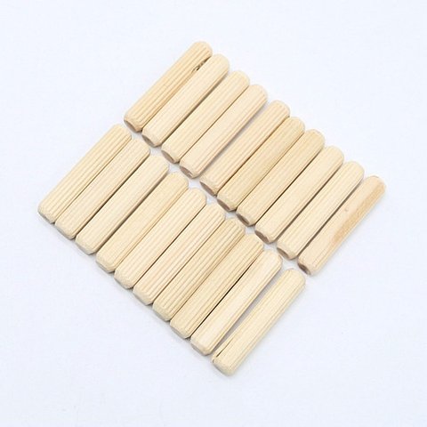 Cavilha de Madeira para Móveis 6x50 02 Pct com 100 Cavilhas