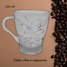 Kit Jogo Xícaras Café Chá Capuccino Vidro 3 Peças 280 ml - 2