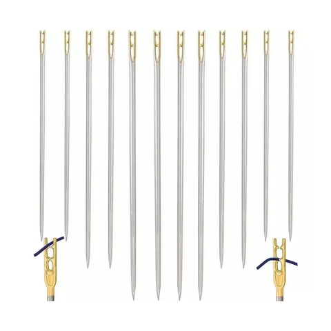 Kit 10 Agulha para Cego Deficiente Visual Agulha Mágica 12 Unidades - Adf