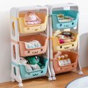 Ver imagem 2 de Organizador de Brinquedos Infantil com 3 Prateleiras