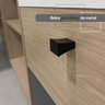 Escrivaninha Industrial para Escritório e Home Office em L 3 Gavetas 4 Nichos Home Office  - 9