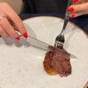 Ver imagem 4 de Faca de Mesa para Churrasco Aço Inox 24cm Modelo Prateada Lâmina Serrilhada Talher