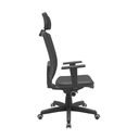 Ver imagem 2 de Cadeira de Escritório Presidente Brizza Braço 3d Autocompensador Revestimento Couro Ecológico- Plaxm