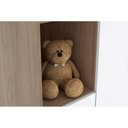 Ver imagem 5 de Guarda Roupa Infantil Bala de Menta C/ 3 Portas e 2 Gavetas Branco/rosa - Henn