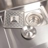 Cuba Inox Cromada Pia Cozinha Gourmet Luxo 75x46cm - 6