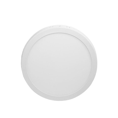 Painel Led 12w Redondo Sobrepor - Taschibra 4000k (neutra)