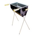 Ver imagem 2 de Churrasqueira Para Espetinhos Espeteira Móvel + Grelha