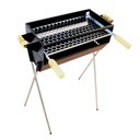 Ver imagem 1 de Churrasqueira Para Espetinhos Espeteira Móvel + Grelha