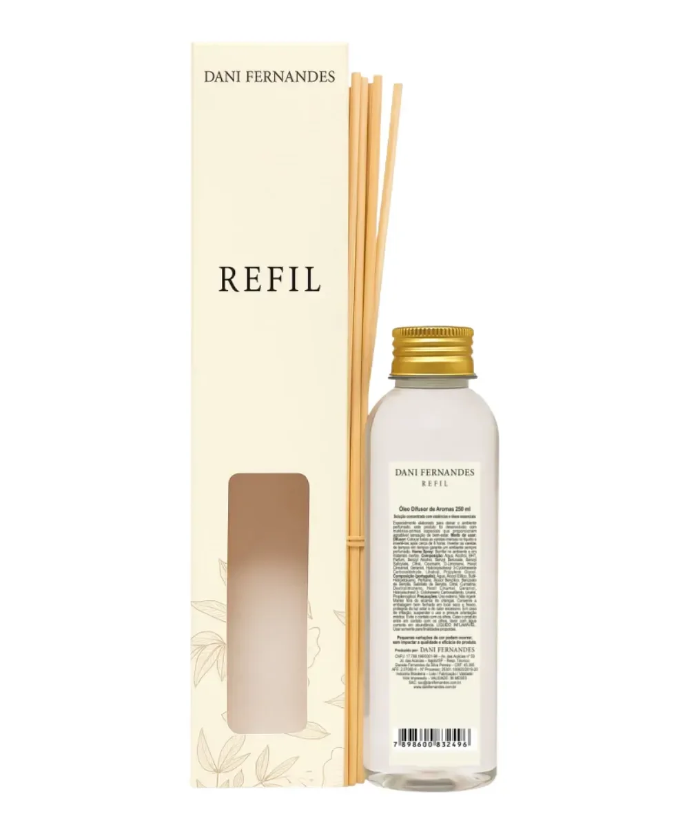 Refil 250 Ml Difusor Aroma Flor de Figo Oleo